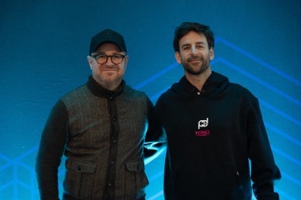Adam Black with Loic
